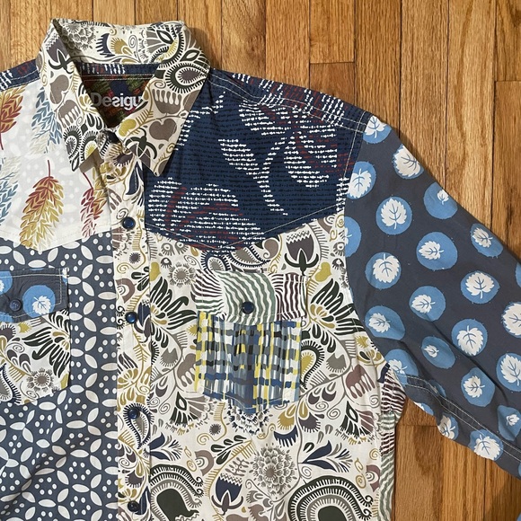 DESIGUAL Pattern Button Down - Picture 6 of 11